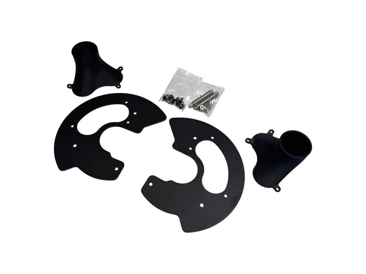ST Trackparts BMW E46 Brake Cooling Plates (High Flow) - product image 2