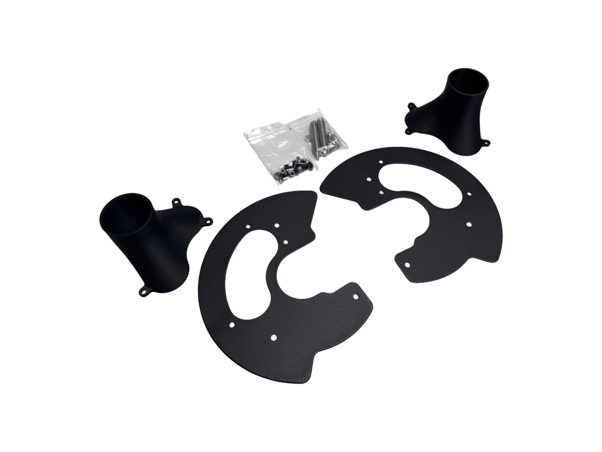 ST Trackparts BMW E46 Brake Cooling Plates (High Flow) - product image 3