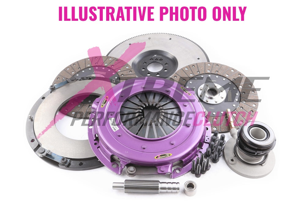 Xtreme Performance - 270mm Organic Twin Plate Clutch Kit Incl Flywheel & CSC 1300Nm