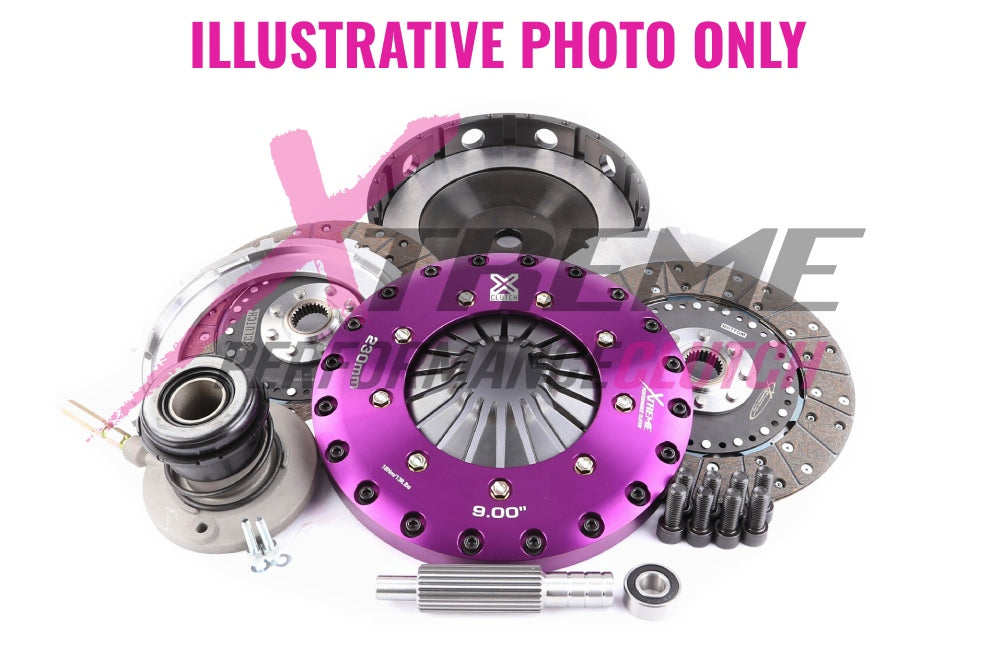 Xtreme Clutch Conversion kit - 230mm Organic Twinplate inc Flywheel & CSC - Toyota JZ - Nissan CD009 24x25.4mm