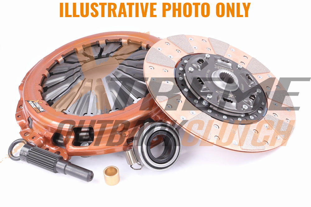 Clutch Kit - Xtreme Outback Extra Heavy Duty Cushioned Ceramic 800Kg (40% inc.)