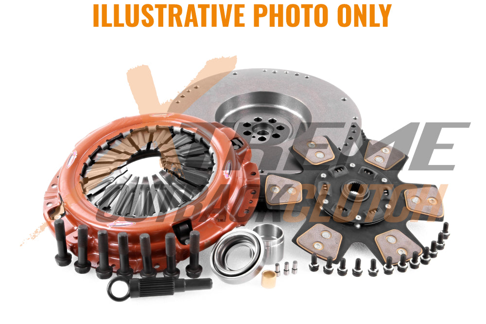 Clutch Kit - Xtreme Outback Heavy Duty Sprung Ceramic Incl Flywheel 570Nm 850KG (25% inc.)