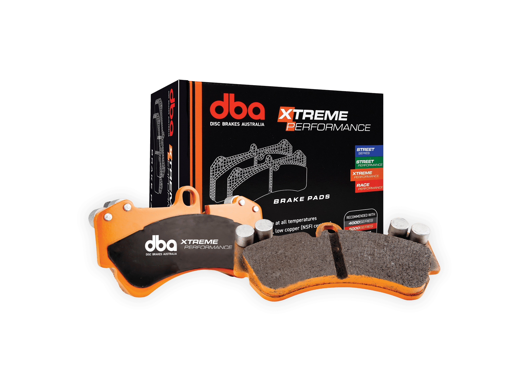 DB15082XP - DBA Xtreme Performance Brake Pads; Rear