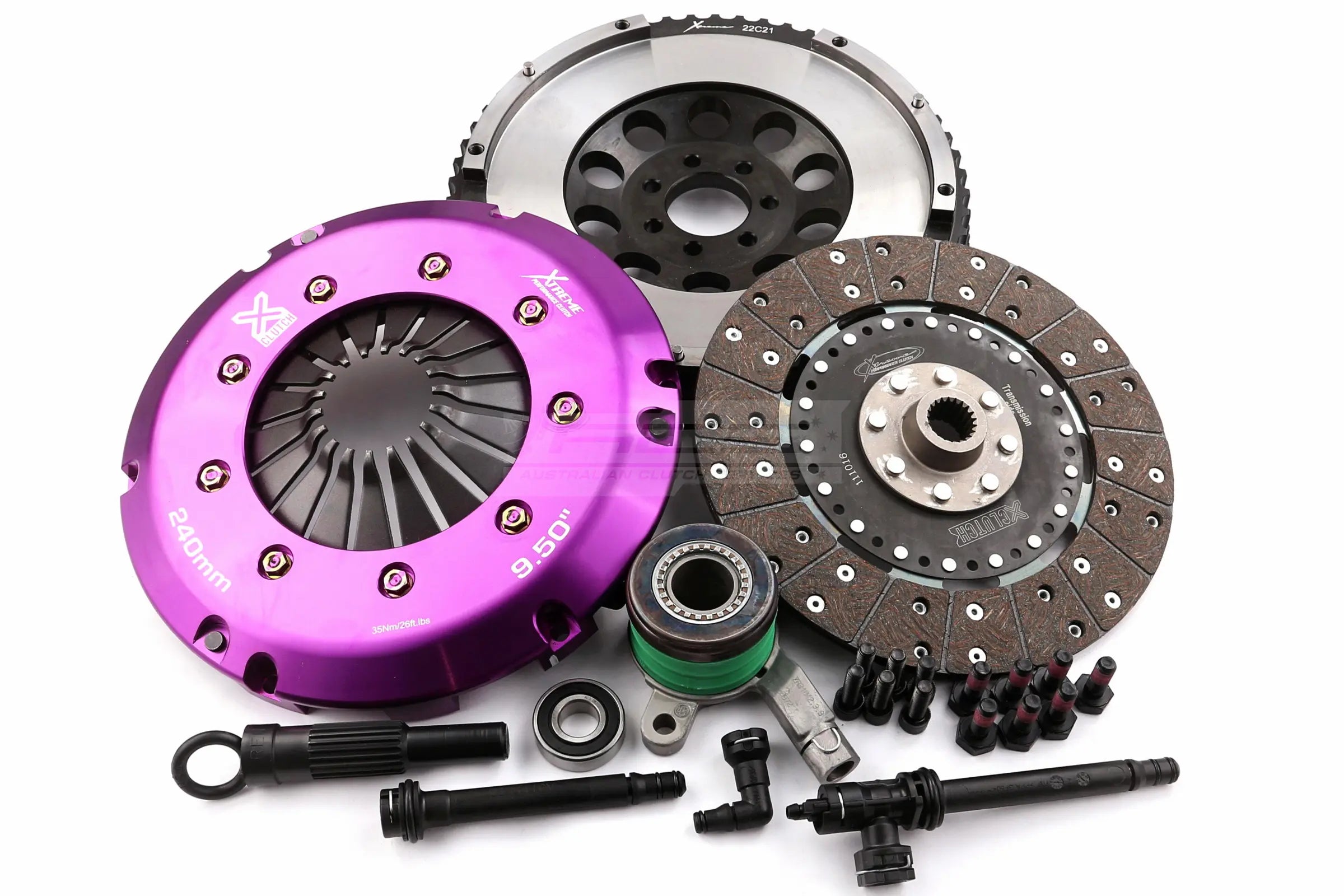 Xtreme Performance - Rigid Organic Plate Clutch Kit Incl Flywheel & CSC