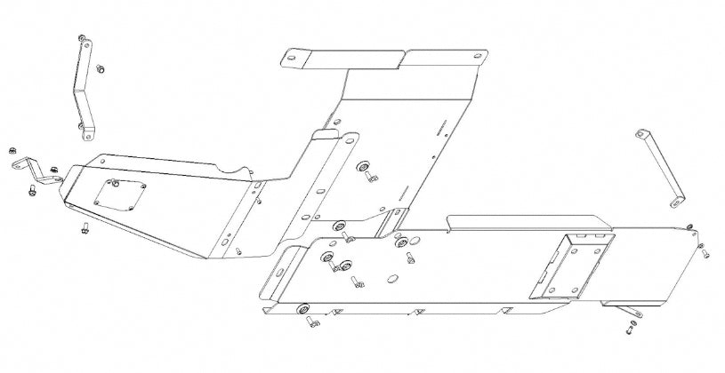 Skid Plate Jeep Wrangler unlimited