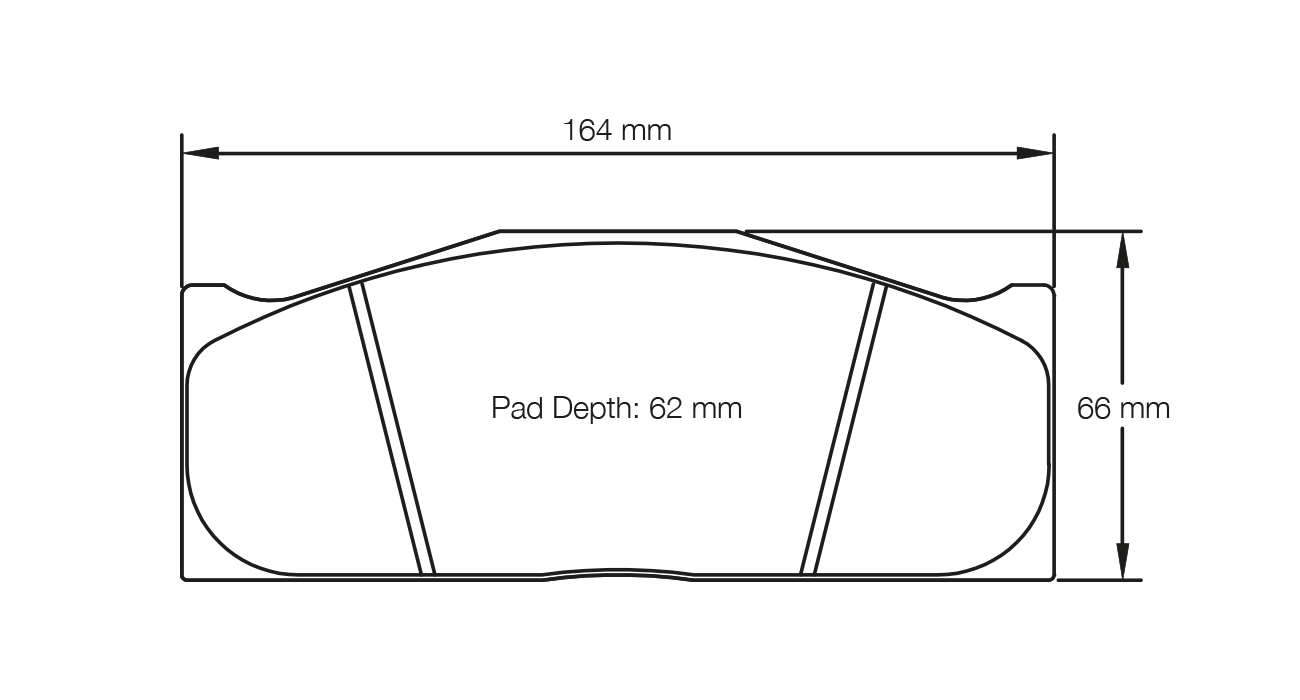 Pagid Racing RSL 1E Brake Pads - Brake | S2016L1E001 - Pagid Racing brake pads