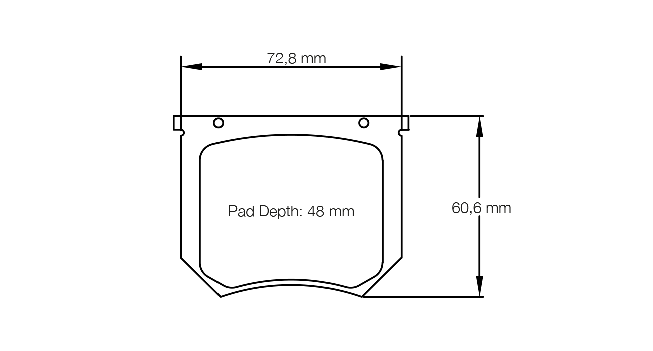 Pagid Racing RSH 29E Brake Pads - Front | S8032H29E01 - Pagid Racing brake pads