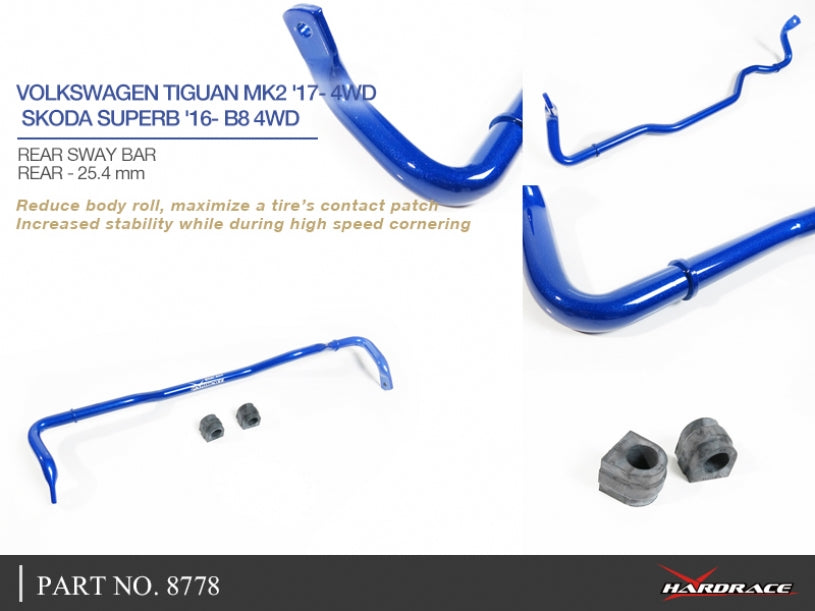 Rear Sway Bar Skoda, Volkswagen