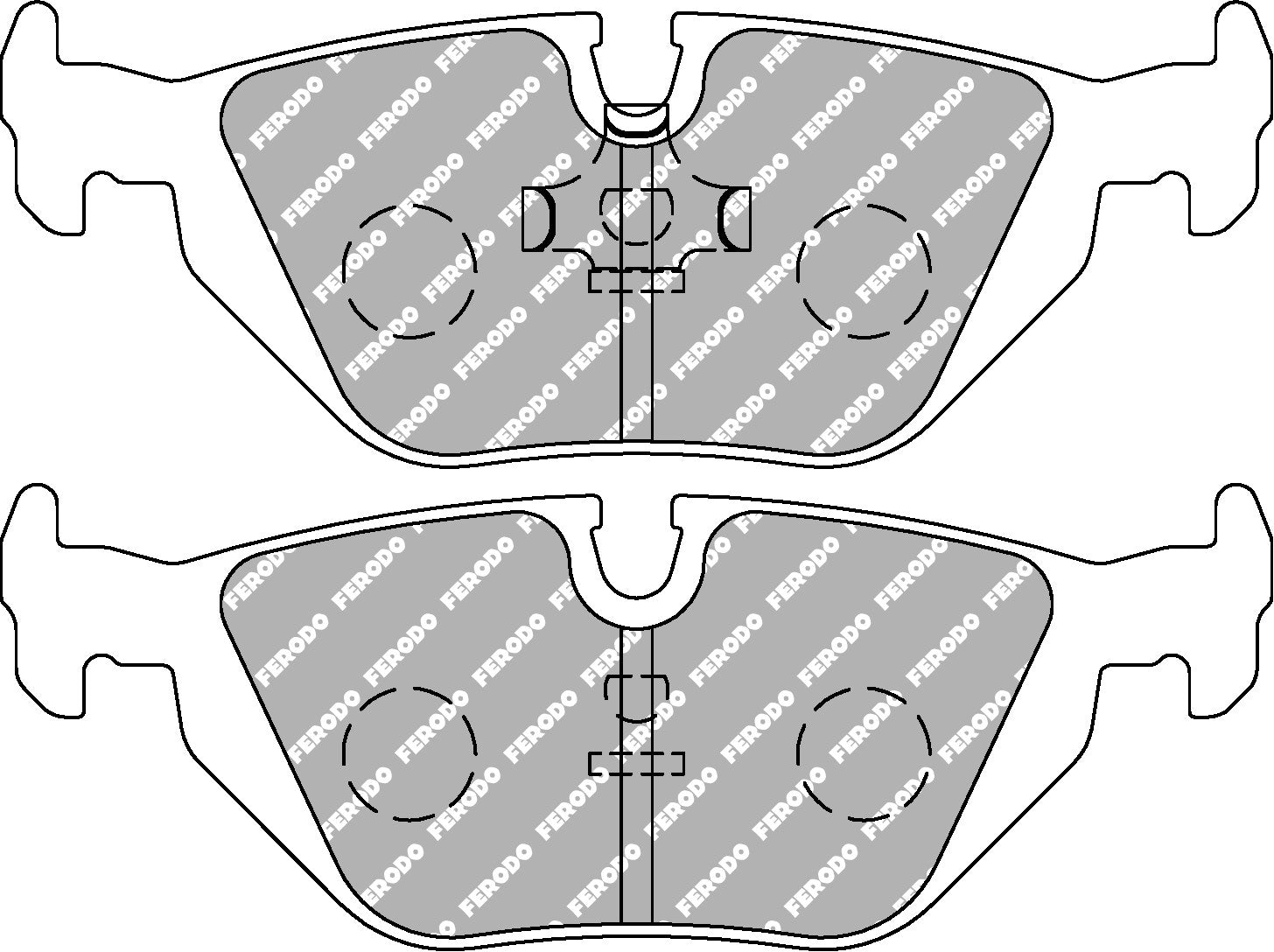 Ferodo Semi-Metallic Brake Pads | FER-FDS850