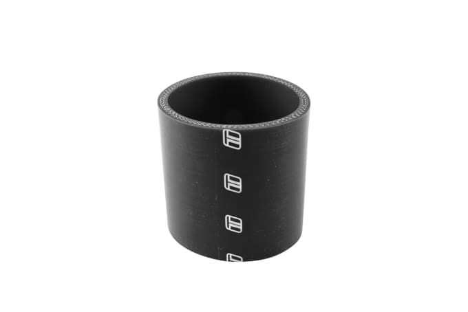 Silicon Hose Straight 2.50" x 75mm BLACK by Turbosmart - performance upgrade from Torque Lab