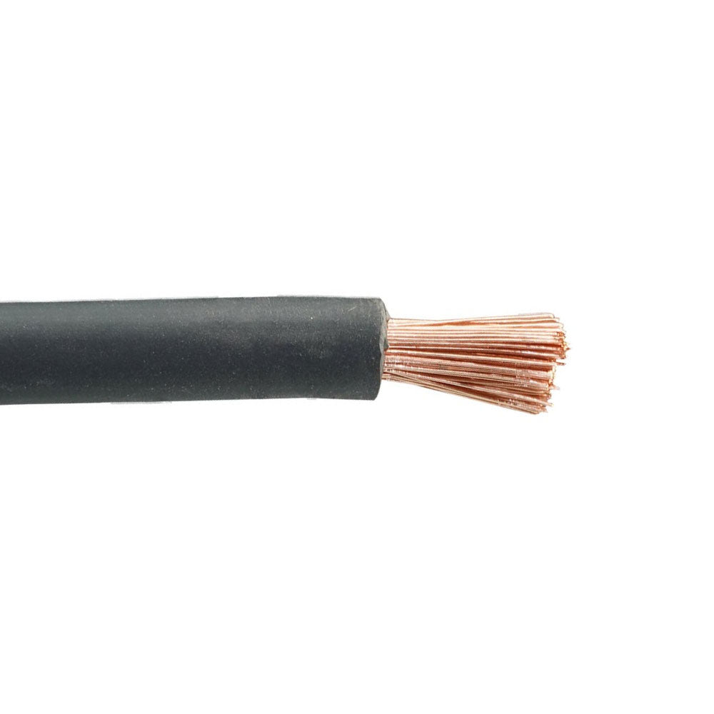 Battery cable - Black - 10 mm² - Per meter