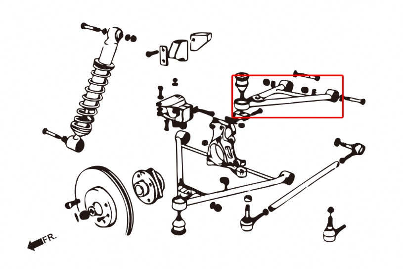 Rear Upper Arm Lotus Elise, Exige