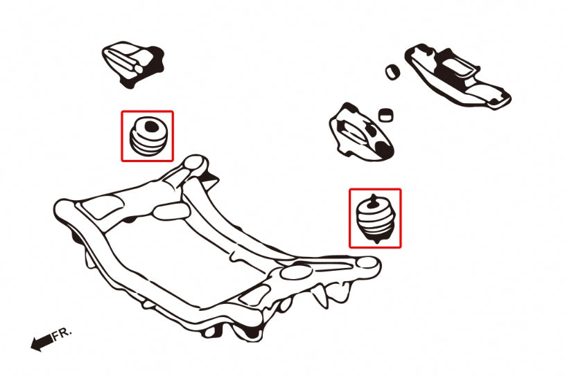 Harden Engine Mount Hyundai Genesis coupe