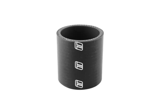Silicon Hose Straight 1.75"x60mm BLACK by Turbosmart - performance upgrade from Torque Lab