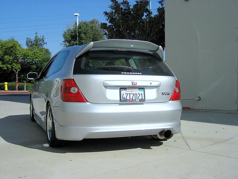 Mugen-Style Rear Spoiler (Civic 01-05 3dr)