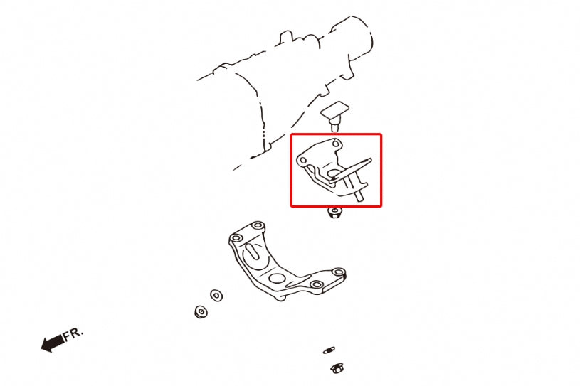 Harden Transmission Mount Scion FR-S, Subaru BRZ, Toyota 86