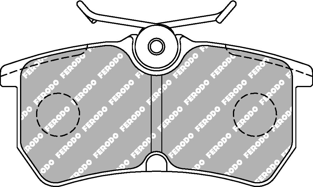 Ferodo Semi-Metallic Brake Pads | FER-FCP1319H