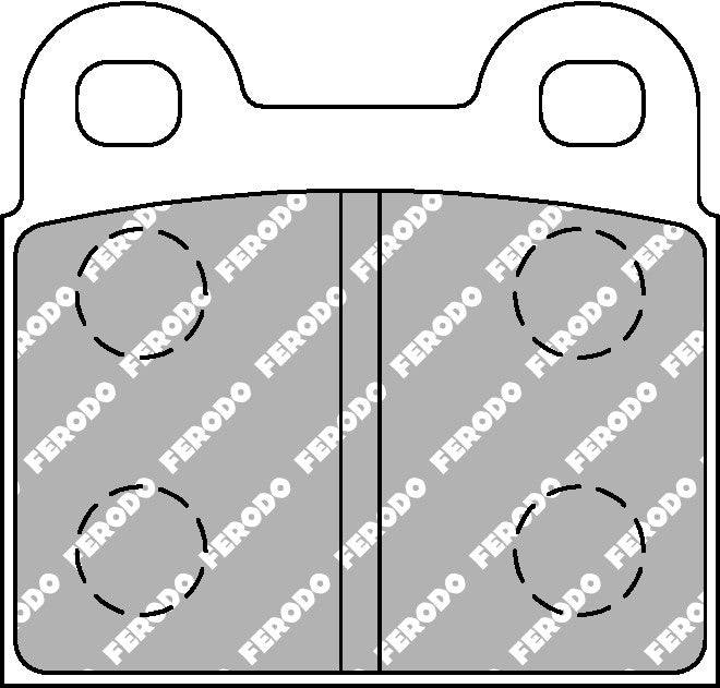 Ferodo Semi-Metallic Brake Pads | FER-FCP3R
