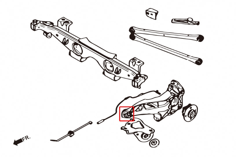 Rear Trailing Arm Bushing Mini Cooper