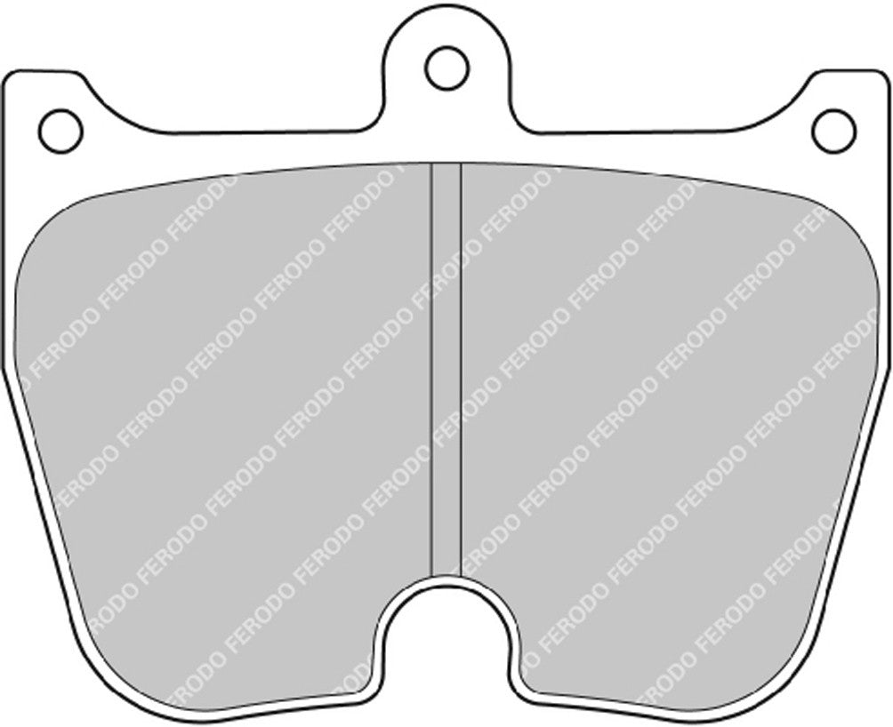 Ferodo Semi-Metallic Brake Pads | FER-FRP3004Z