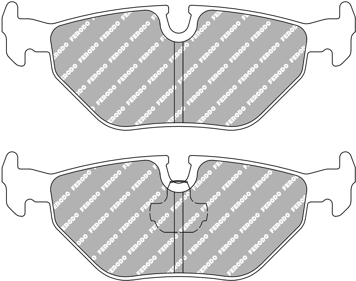 Ferodo Semi-Metallic Brake Pads | FER-FCP1301H