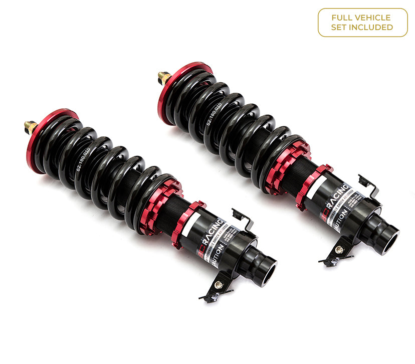 BC Racing V1 Series coilovers for Citroën Saxo and Peugeot 106 (1996–2003) – VN Type – 6/X kg/mm