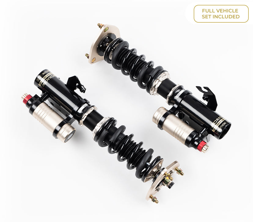 BC Racing ZX Series coilovers for Subaru Impreza WRX GC6 and GC8 1993–2001