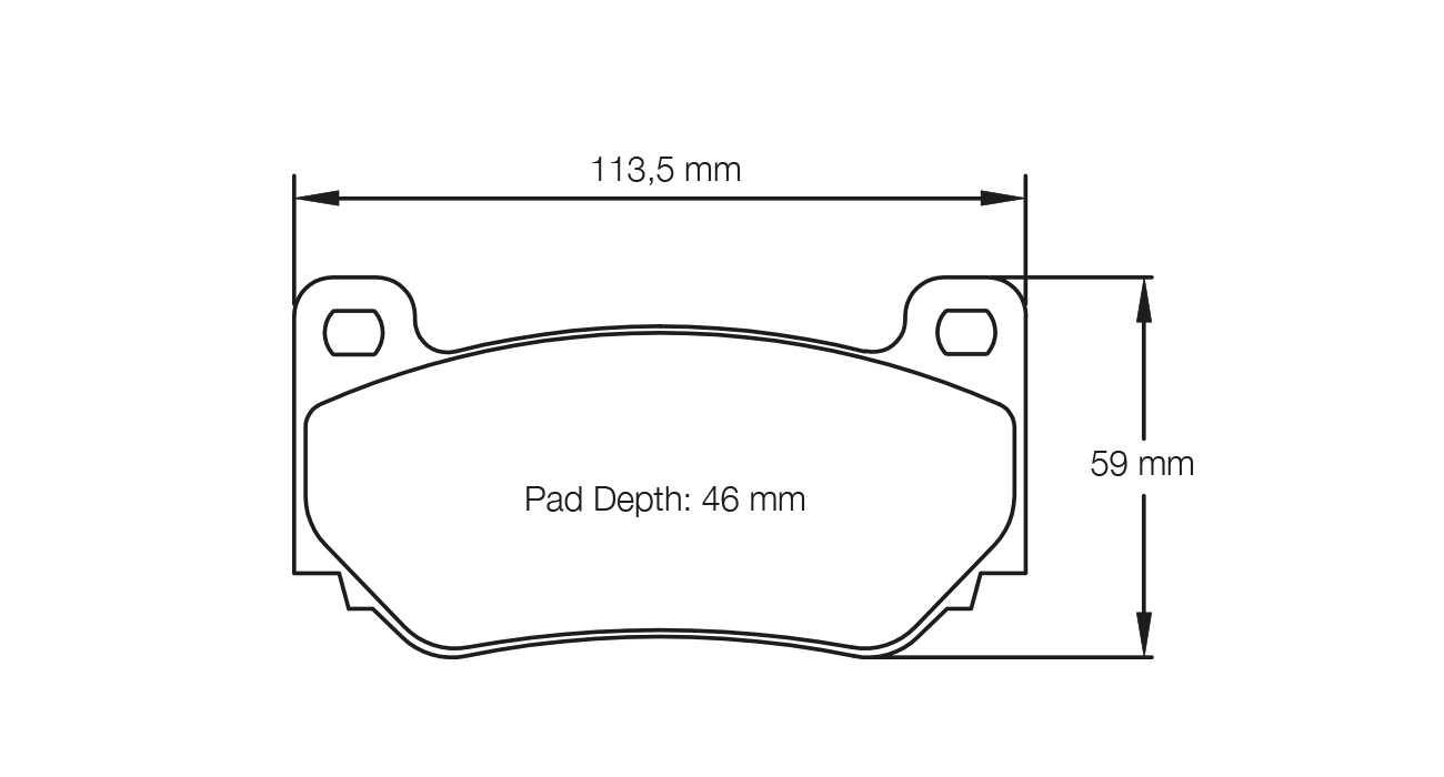 Pagid Racing RSL 29 Brake Pads - Brake | E8076R2901 - Pagid Racing brake pads