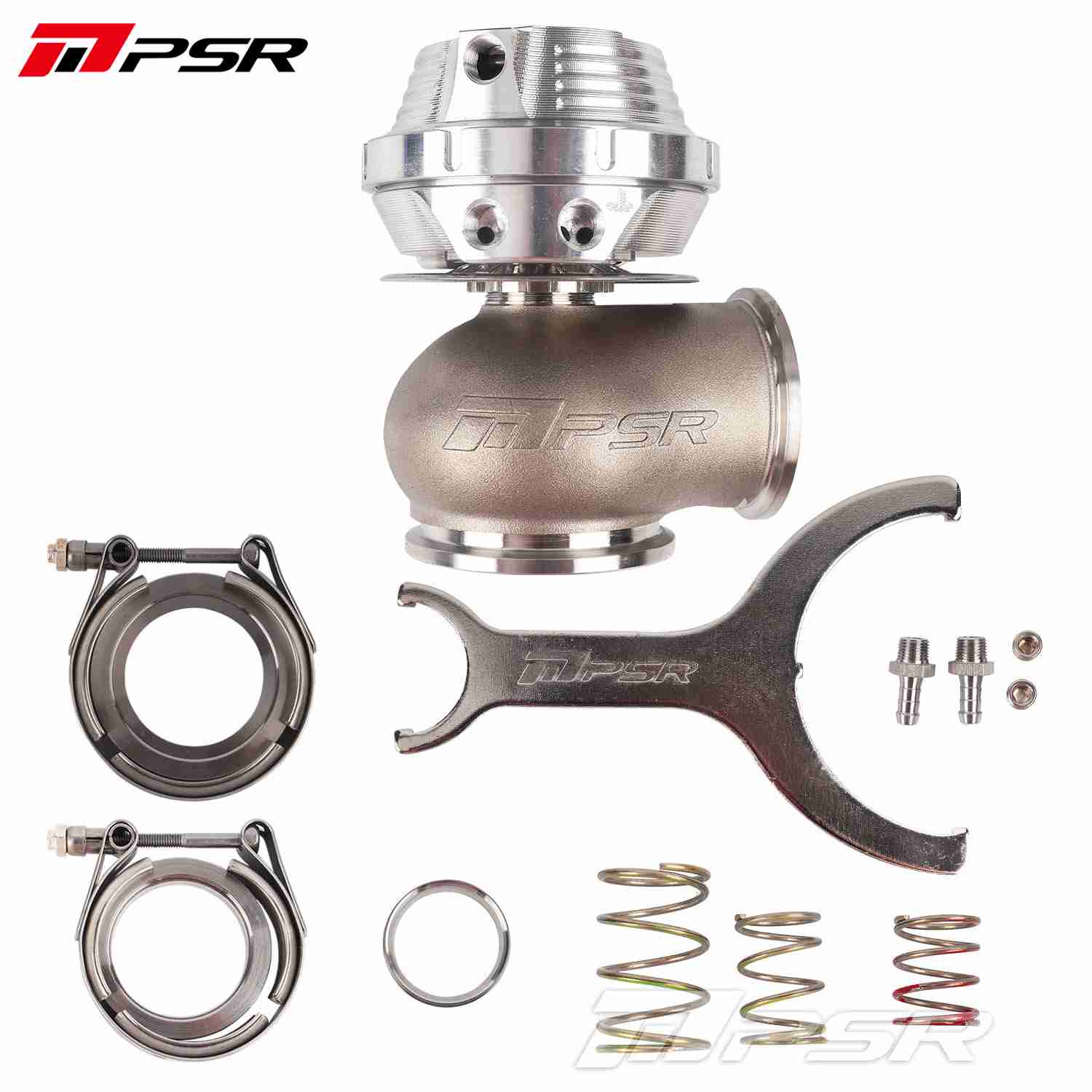 Pulsar Turbo PSR NEW GENERATION WASTEGATE 50mm Vband External Wastegate - Silver by Pulsar Turbo available at Torque Lab
