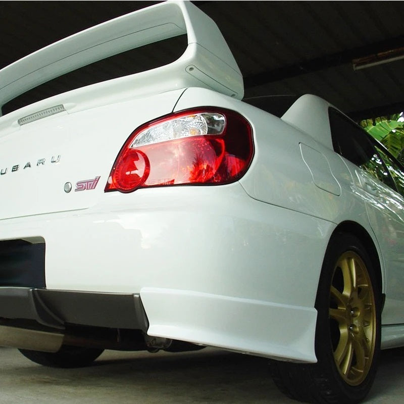 Rear Bumper Caps Valance Style (Subaru Impreza WRX 02-07)