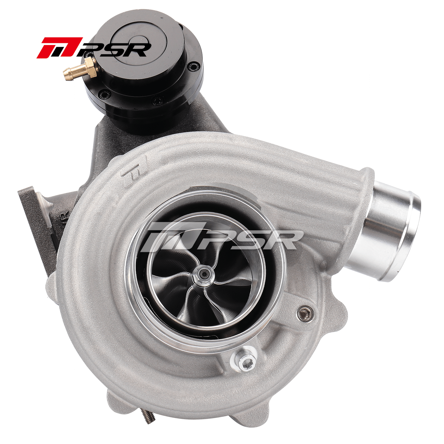 Pulsar Turbo PSR 5455A With PTG Style Compressor Wheel Dual Ball Bearing Turbocharger HP Rating 660 by Pulsar Turbo available at Torque Lab
