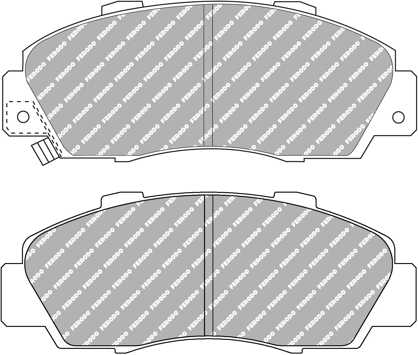Ferodo Semi-Metallic Brake Pads | FER-FDS905