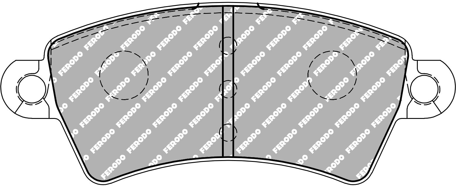 Ferodo Semi-Metallic Brake Pads | FER-FDS1370