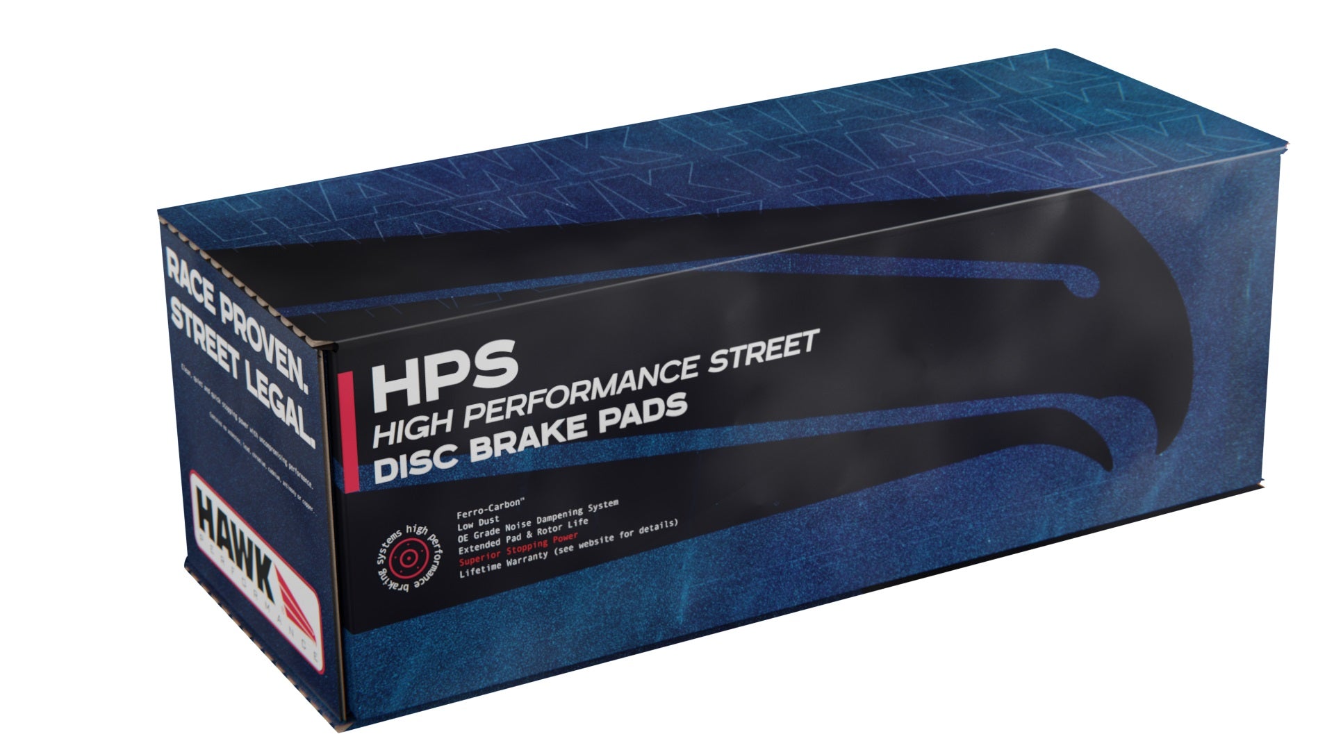 HB490F.665 - Hawk HPS Brake Pads; Front