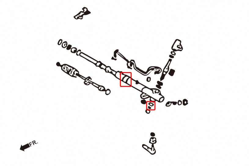 Tpv Steering Bush Mitsubishi Lancer mirage