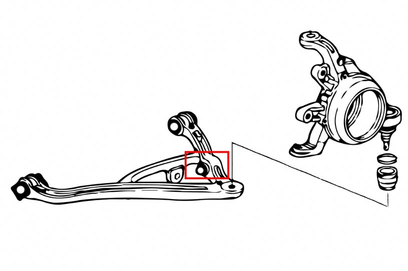 Rear Lower Arm Bushing Honda S2000