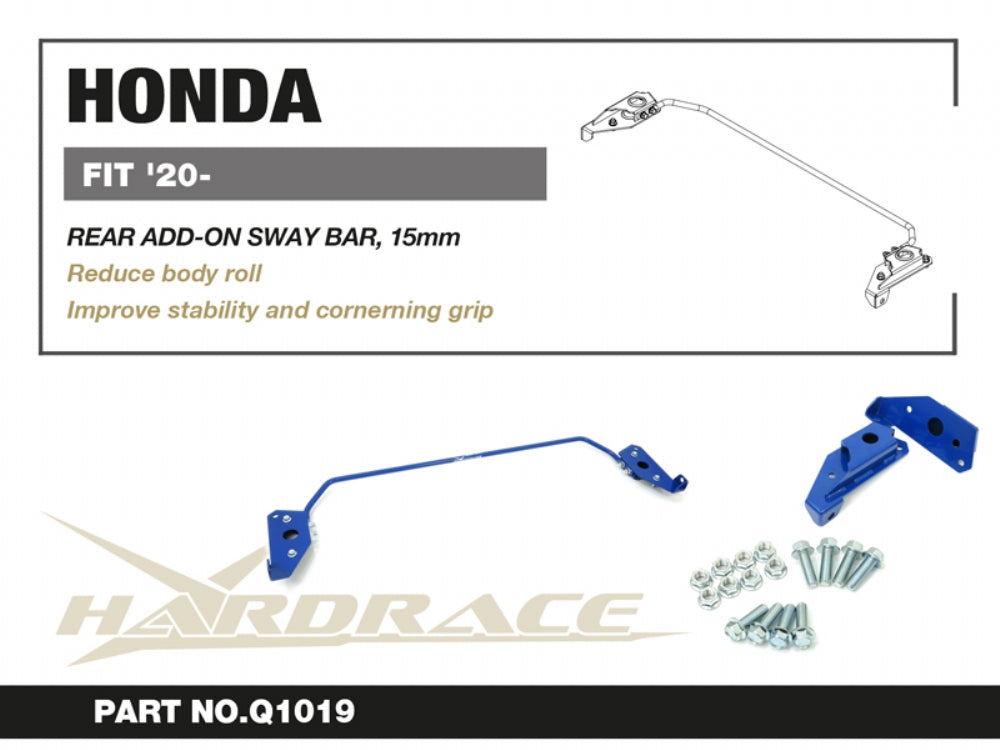 Rear Add-on Sway Bar Honda Fit / jazz
