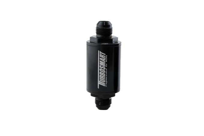 FPR Billet Fuel Filter 10um AN-10 - Black by Turbosmart - performance upgrade from Torque Lab