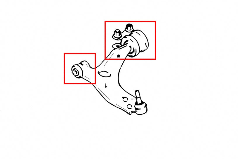 Front Lower Arm Bushing Ford Focus, Volvo C30, S40, V50