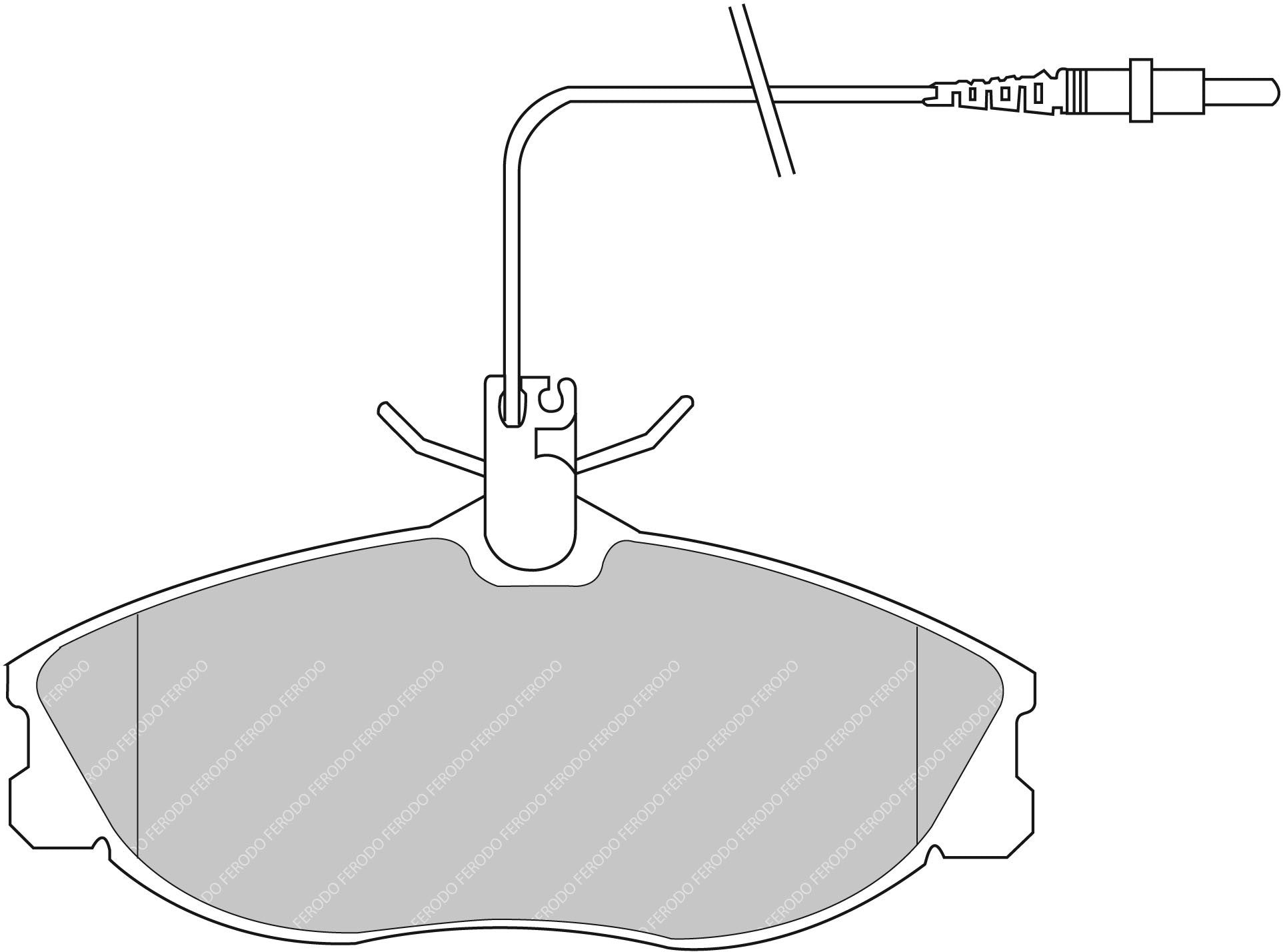 Ferodo Semi-Metallic Brake Pads | FER-FDS1063
