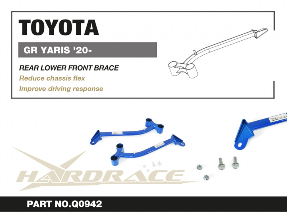 Rear Lower Front Brace Toyota Yaris / vitz