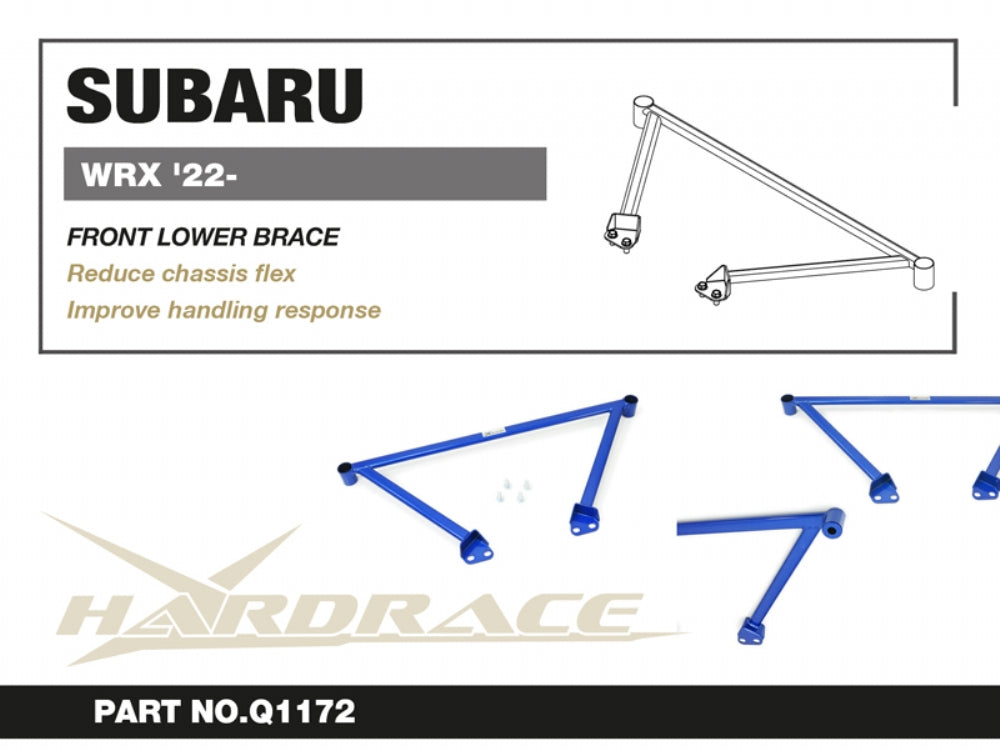 Front Lower 4 Points Brace Subaru WRX
