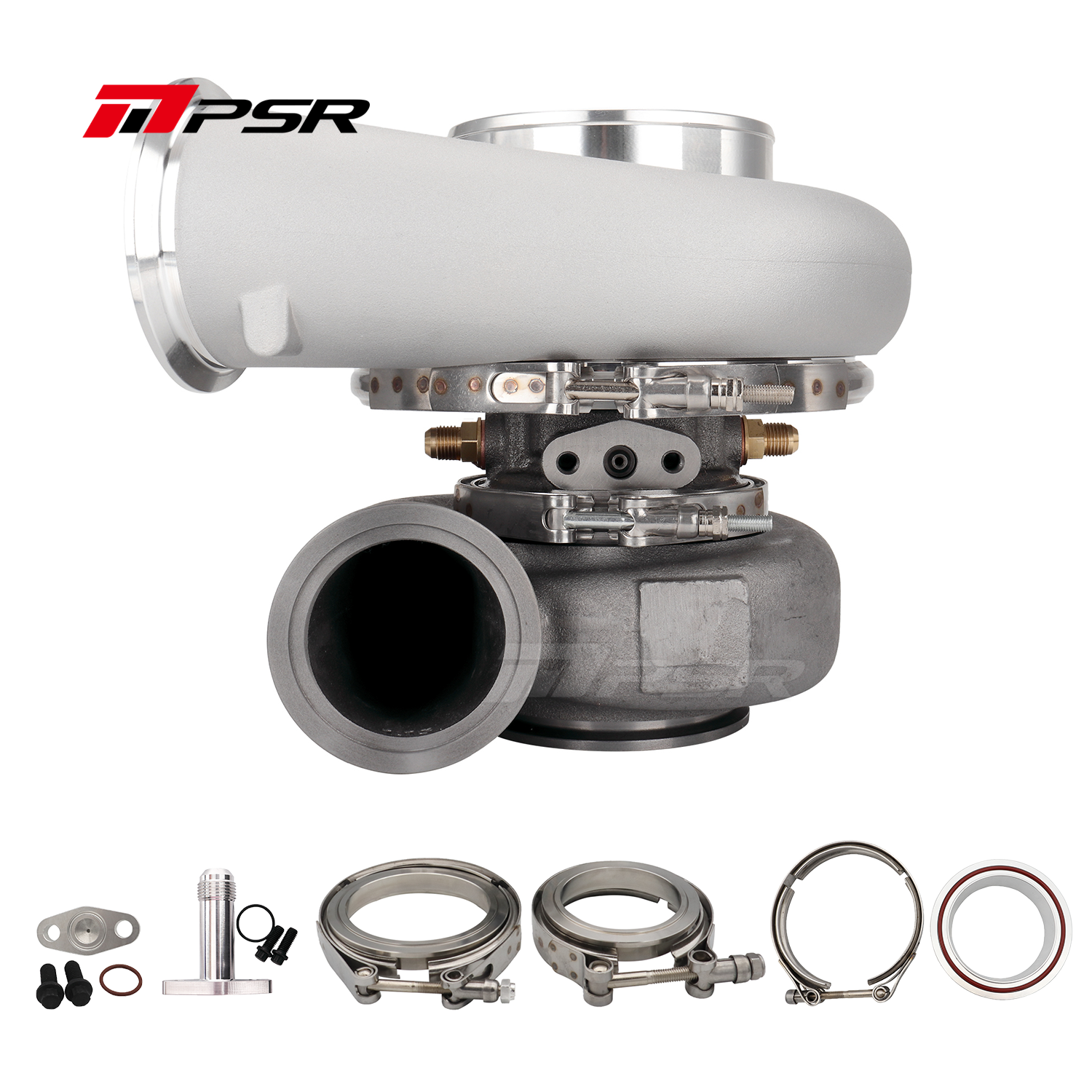 Pulsar Turbo PSR 7782G Dual Ball Bearing Turbocharger HP Rating 1500 by Pulsar Turbo available at Torque Lab