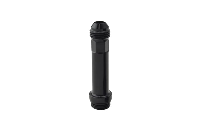 Billet Turbo Drain 58mm Extension -8 MALE to -8 PORT by Turbosmart - performance upgrade from Torque Lab