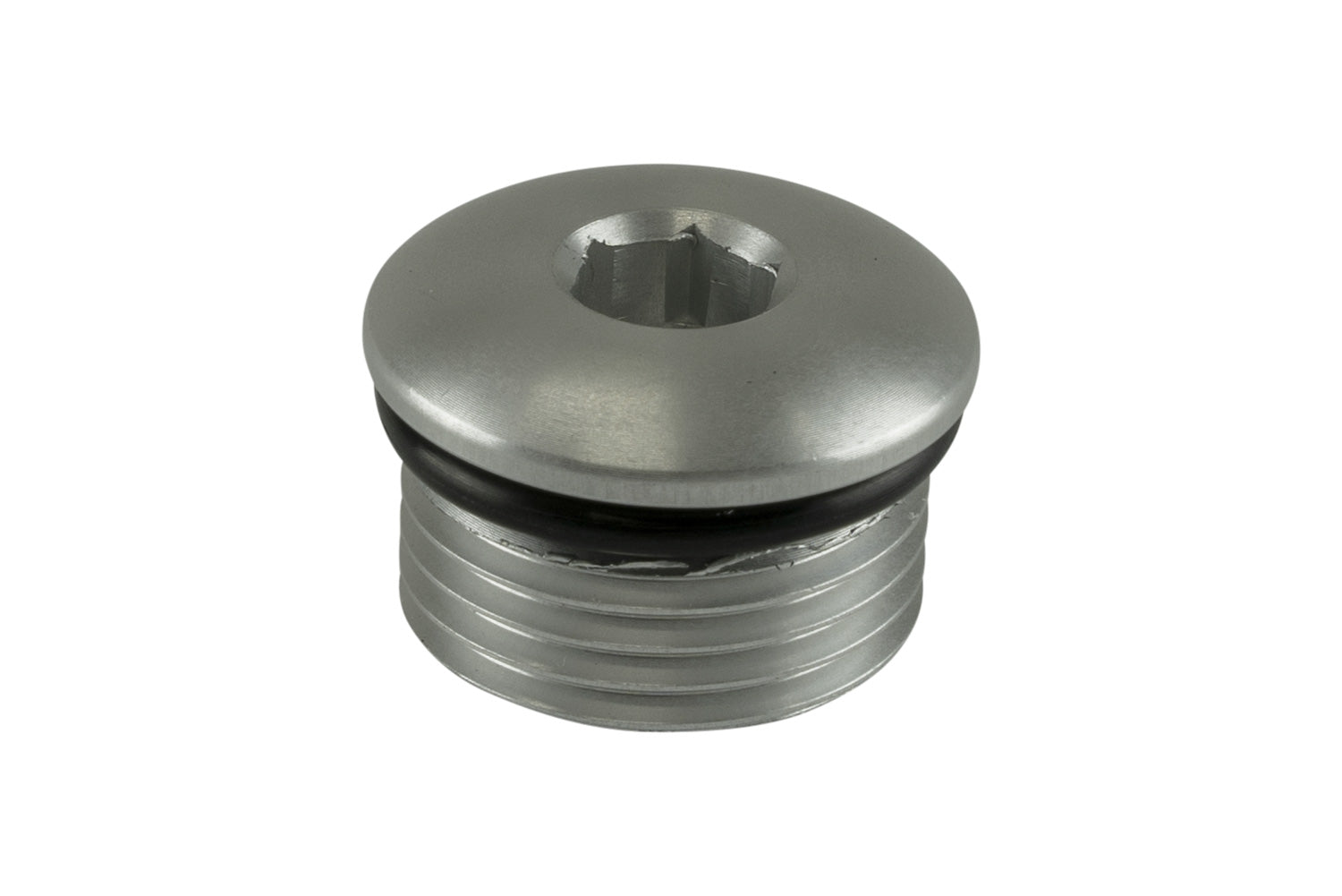 Fitting -10 AN ORB Blank - Silver by Turbosmart - performance upgrade from Torque Lab