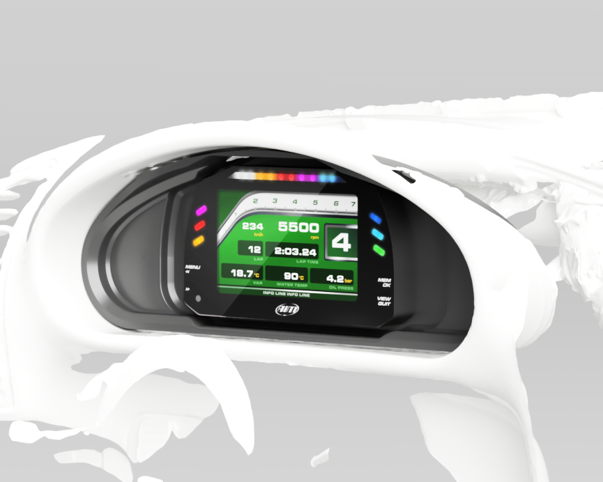 ST Trackparts BMW E36 AIM MXS Dashboard - product image 6