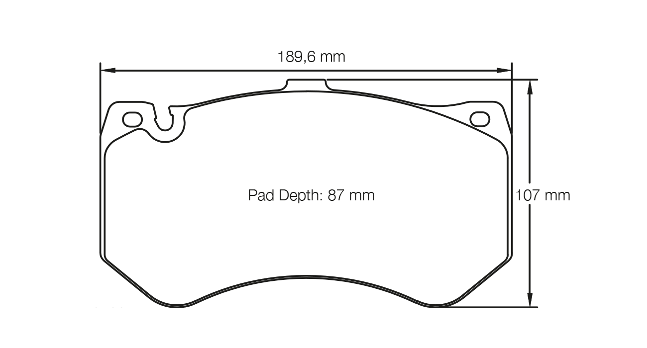 Pagid Racing RSC 1 Brake Pads - Front | S8088C01001 - Pagid Racing brake pads
