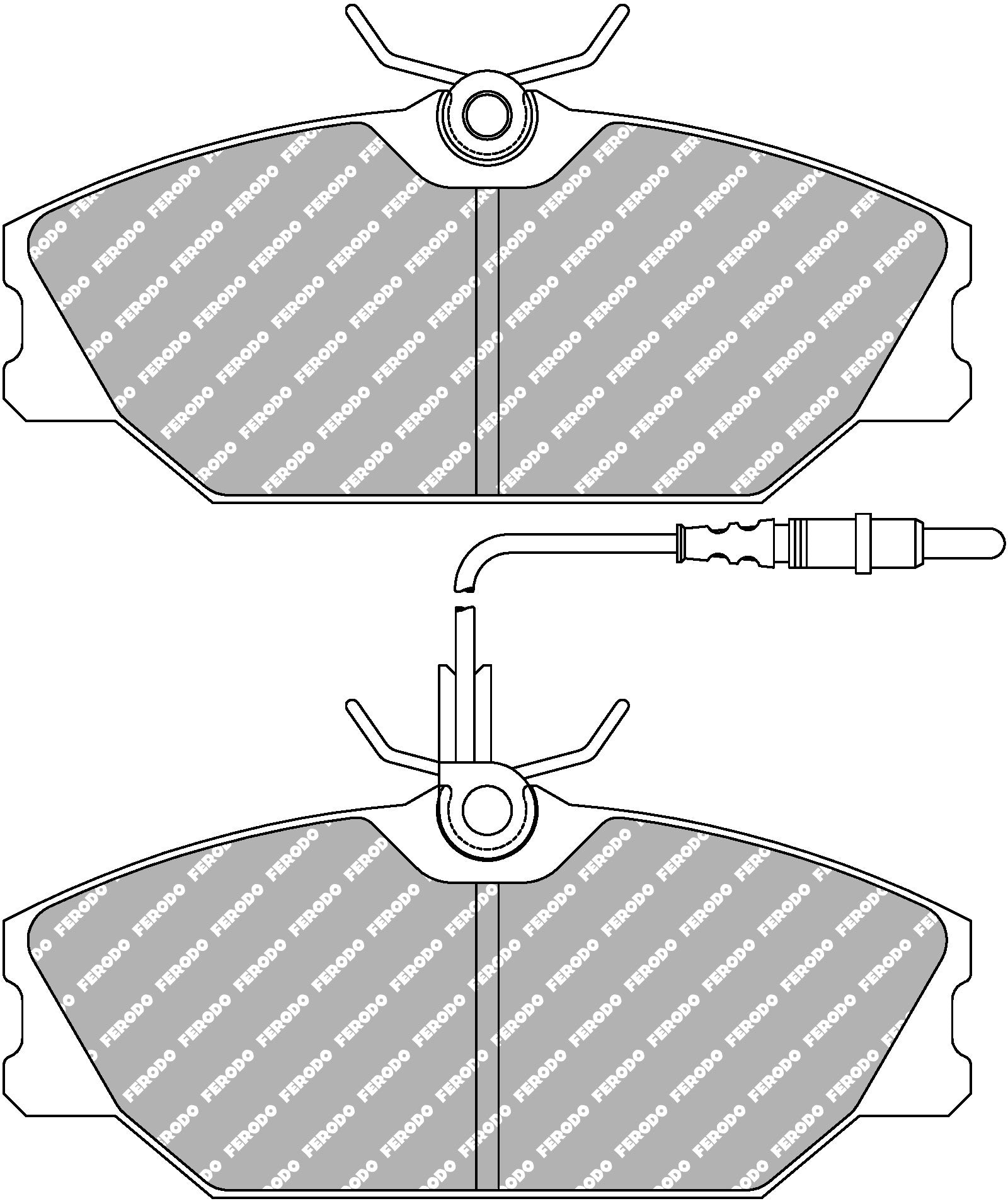 Ferodo Semi-Metallic Brake Pads | FER-FDS406