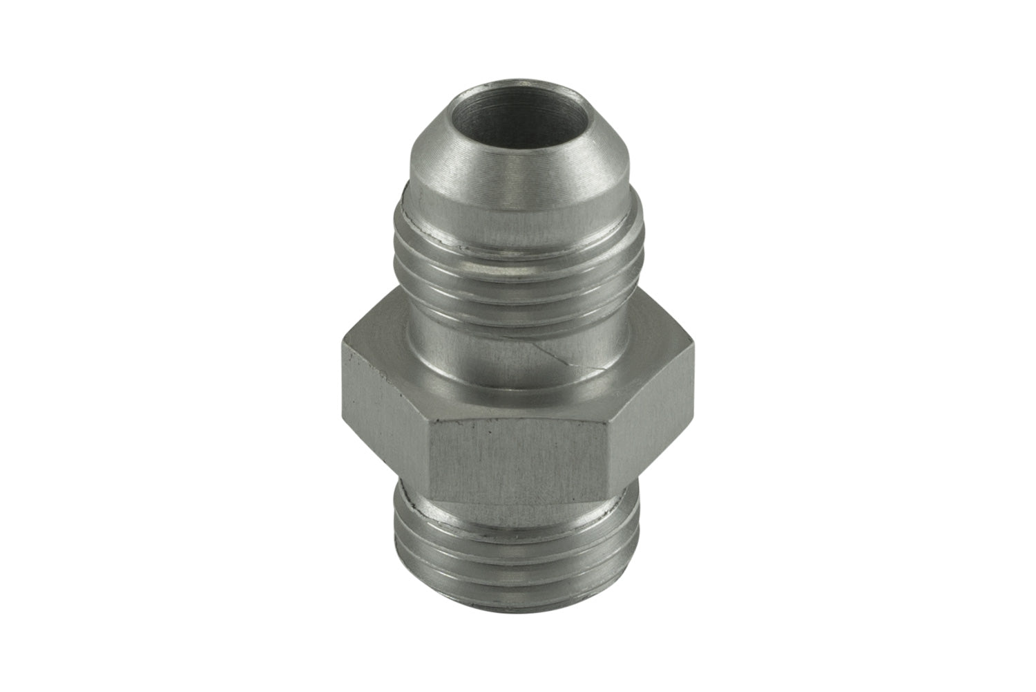 Fitting -6 AN Flare to -6 AN ORB Male Straight - Silver by Turbosmart - performance upgrade from Torque Lab