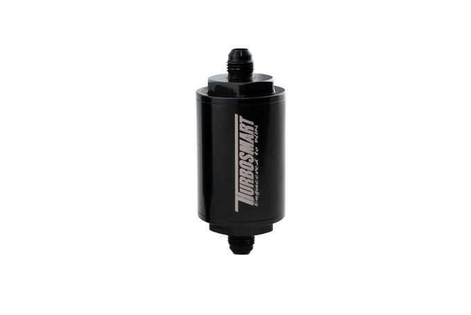 FPR Billet Fuel Filter 10um AN-6 - Black by Turbosmart - performance upgrade from Torque Lab